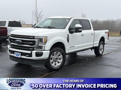 2022 Ford F-250 Super Duty 4X4 Platinum 4DR Crew Cab 8 FT. LB Pickup