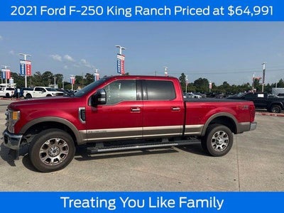 2021 Ford F-250 Super Duty 4X4 King Ranch 4DR Crew Cab 6.8 FT. SB Pickup