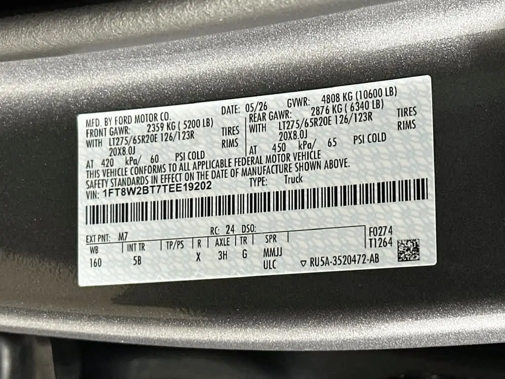 2026 Ford F-250 - $72,030