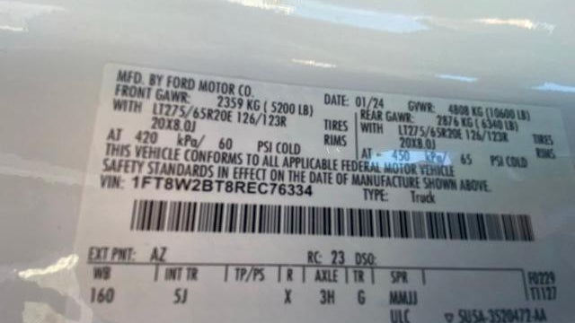 2024 Ford F-250 Super Duty XL