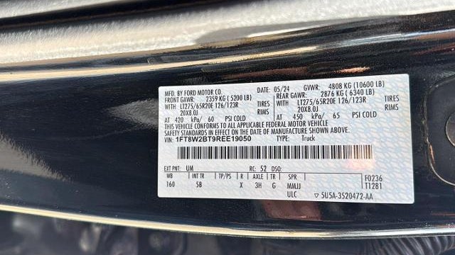 2024 Ford F-250 Super Duty XL