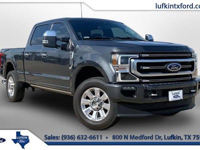 2020 Ford F-250 Super Duty 4X4 Platinum 4DR Crew Cab 8 FT. LB Pickup
