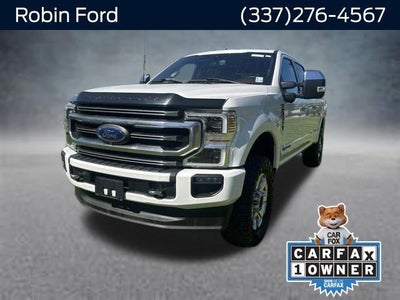 2022 Ford F-250 Super Duty 4X4 Platinum 4DR Crew Cab 6.8 FT. SB Pickup