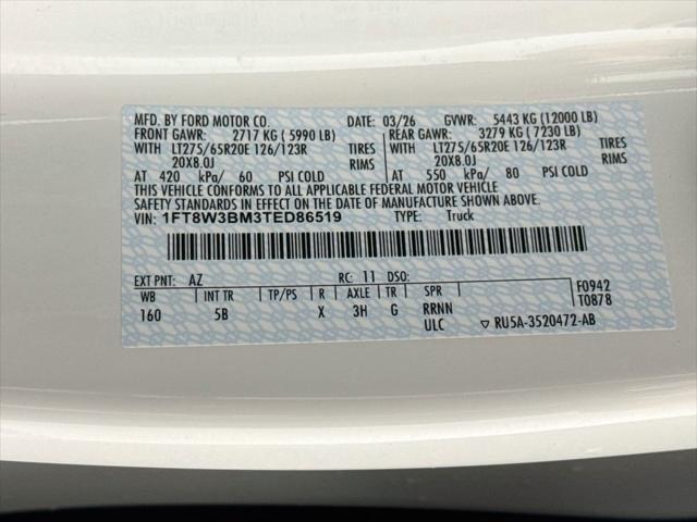 2026 Ford F-350 - $88,499