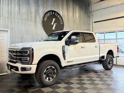 2024 Ford F-350 Super Duty 4X4 Platinum 4DR Crew Cab 8 FT. LB SRW Pickup