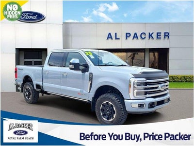 Photo of a 2025 Ford F-350 Super Duty 4X4 Platinum 4DR Crew Cab 6.8 FT. SB SRW Pickup for sale