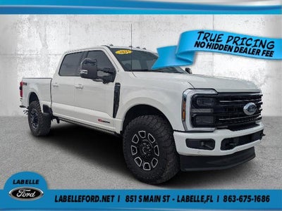 2025 Ford F-350 Super Duty 4X4 Platinum 4DR Crew Cab 6.8 FT. SB SRW Pickup