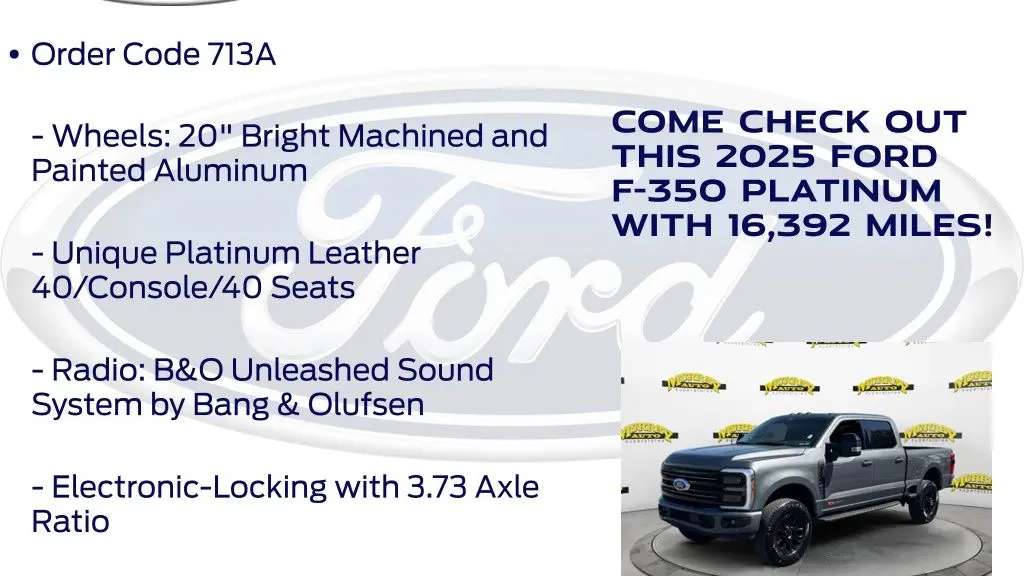 2025 Ford F-350 Super Duty King Ranch