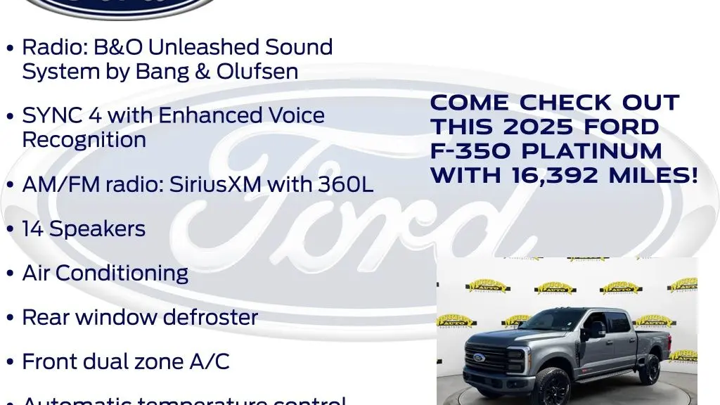 2025 Ford F-350 Super Duty King Ranch