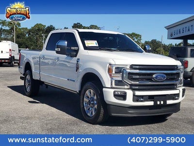 2022 Ford F-350 Super Duty 4X4 Platinum 4DR Crew Cab 6.8 FT. SB SRW Pickup