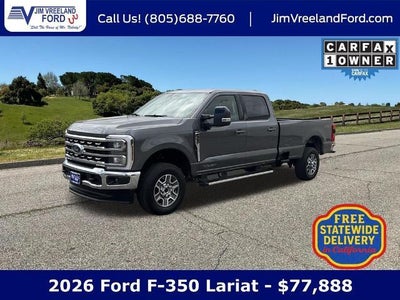 2026 Ford F-350 Super Duty 4X4 XLT 4DR Crew Cab 6.8 FT. SB SRW Pickup