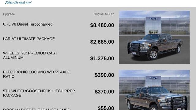 2016 Ford F-350 Super Duty King Ranch
