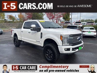 2018 Ford F-350 Super Duty 4X4 Limited 4DR Crew Cab 6.8 FT. SB SRW Pickup