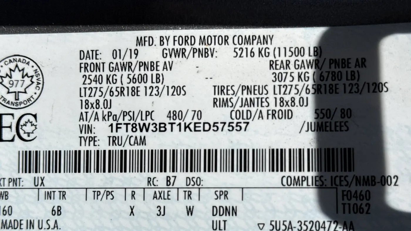 2019 Ford F-350 Super Duty XL
