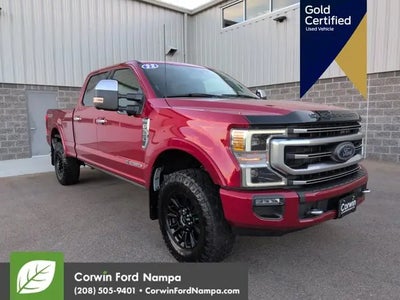 2022 Ford F-350 Super Duty 4X4 Platinum 4DR Crew Cab 6.8 FT. SB SRW Pickup