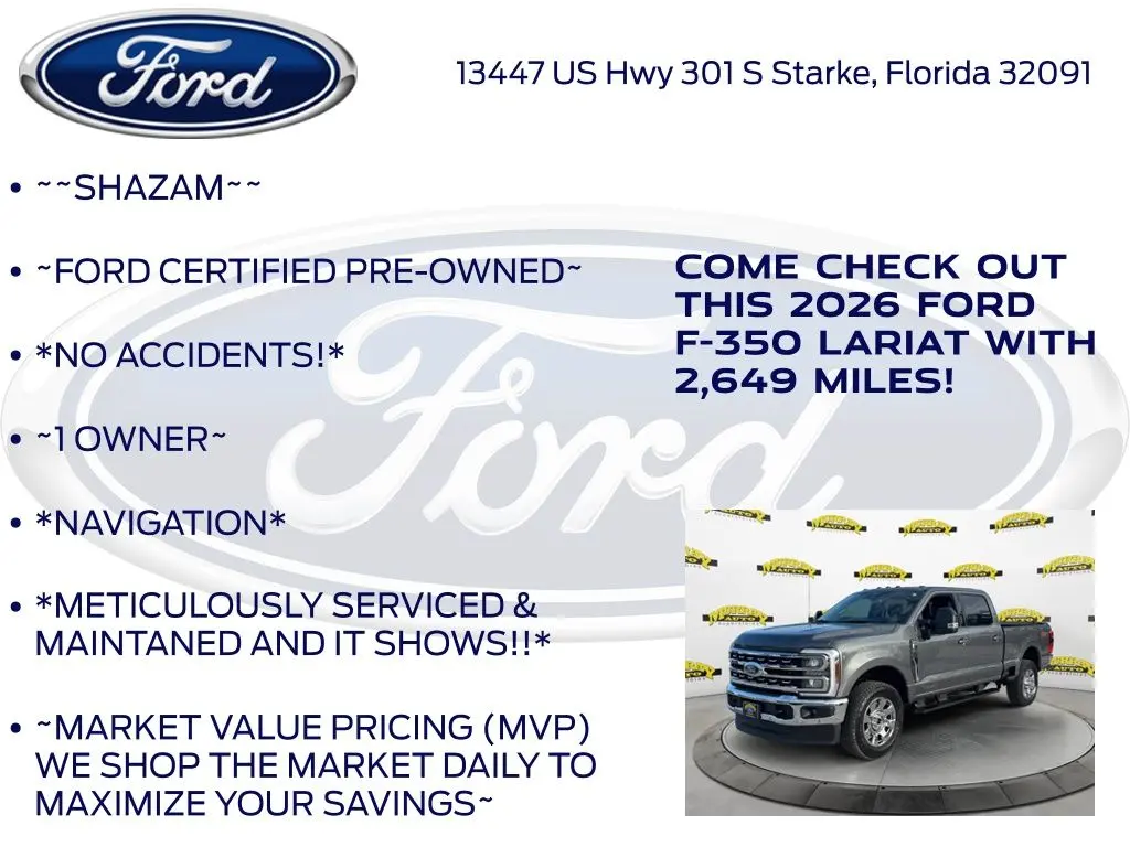 2026 Ford F-350 - $79,649