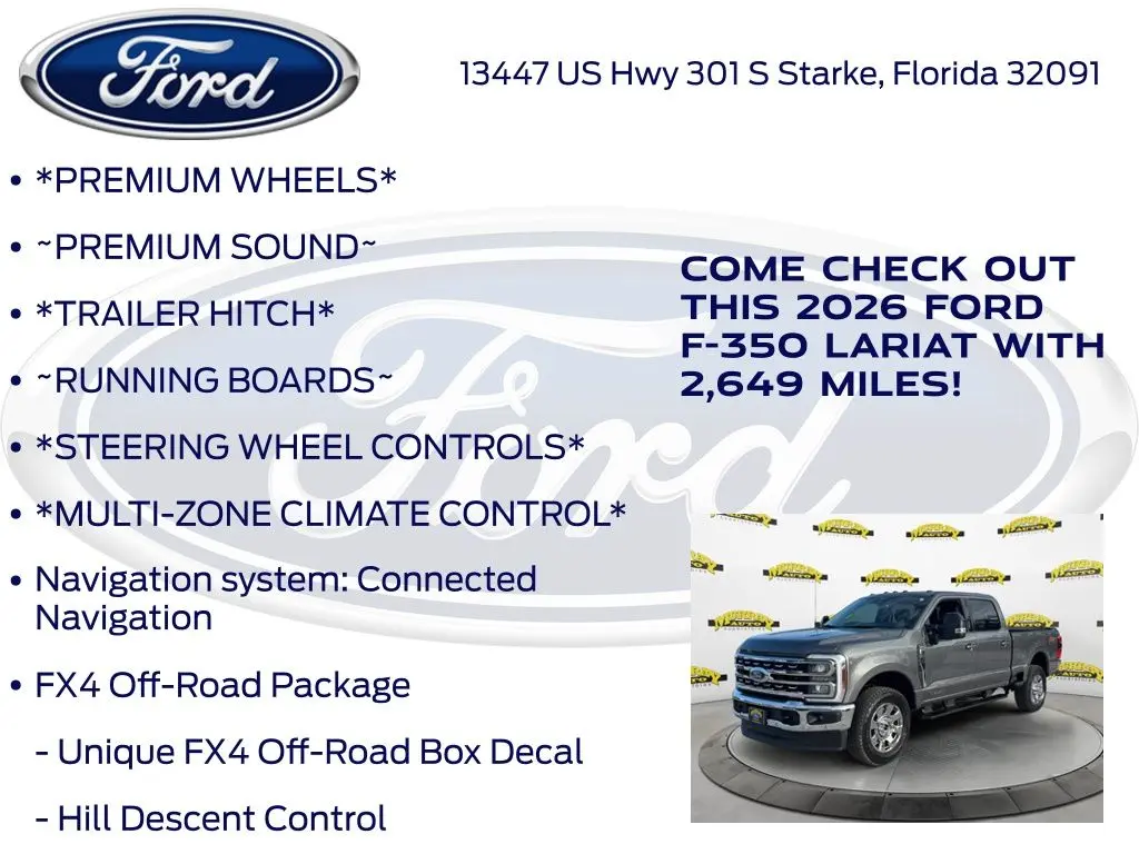 2026 Ford F-350 - $79,649