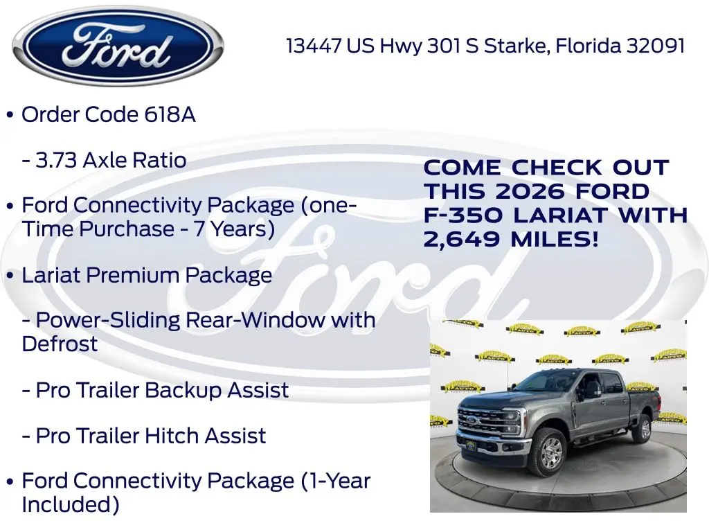 2026 Ford F-350 - $79,649