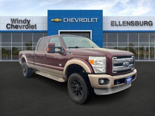2011 Ford F-350 Super Duty with Maroon Exterior
