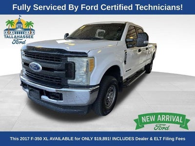 2017 Ford F-350 Super Duty 4X4 XL 4DR Crew Cab 8 FT. LB SRW Pickup