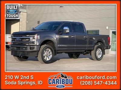 2022 Ford F-350 Super Duty 4X4 Platinum 4DR Crew Cab 8 FT. LB SRW Pickup