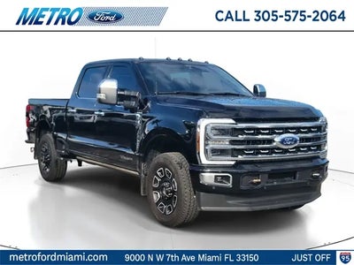 2024 Ford F-350 Super Duty 4X4 Platinum 4DR Crew Cab 8 FT. LB SRW Pickup