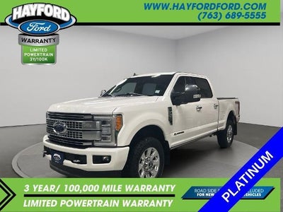 2019 Ford F-350 Super Duty 4X4 Platinum 4DR Crew Cab 6.8 FT. SB SRW Pickup