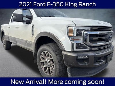 2021 Ford F-350 Super Duty 4X4 King Ranch 4DR Crew Cab 6.8 FT. SB SRW Pickup