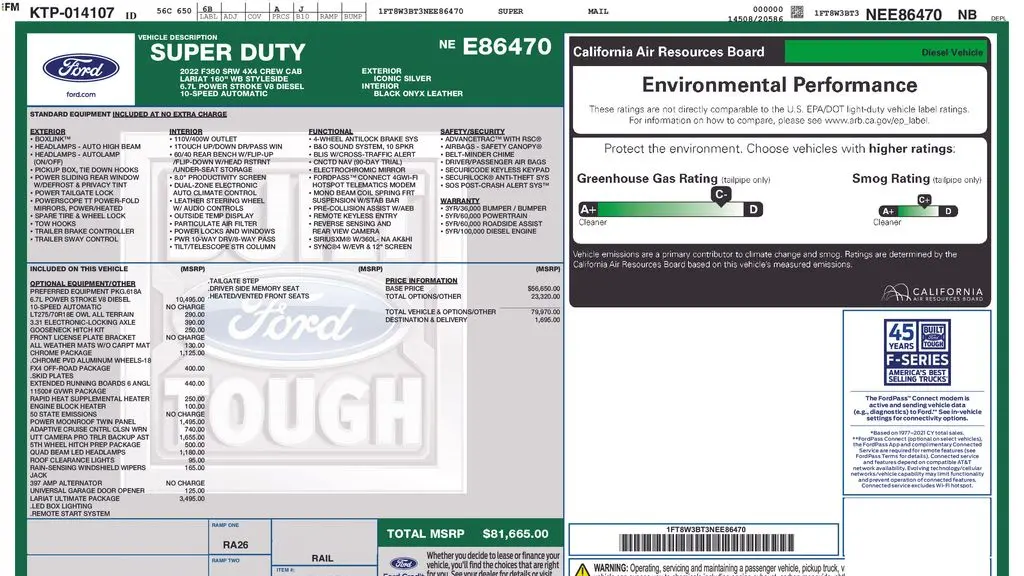 2022 Ford F-350 Super Duty King Ranch