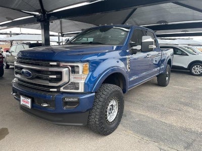 2022 Ford F-350 Super Duty 4X4 Platinum 4DR Crew Cab 8 FT. LB SRW Pickup