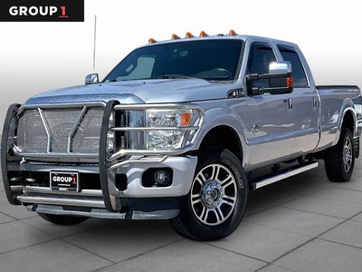 2015 Ford F-350 Super Duty 4X4 Platinum 4DR Crew Cab 6.8 FT. SB SRW Pickup