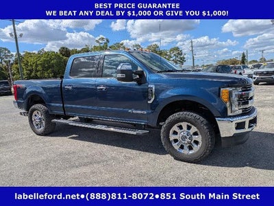2017 Ford F-350 Super Duty 4X4 Platinum 4DR Crew Cab 6.8 FT. SB SRW Pickup