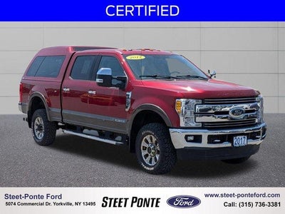 2017 Ford F-350 Super Duty 4X4 Platinum 4DR Crew Cab 8 FT. LB SRW Pickup