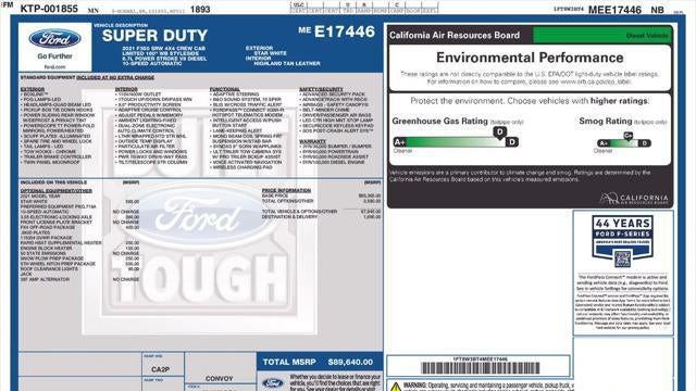 2021 Ford F-350 Super Duty Limited