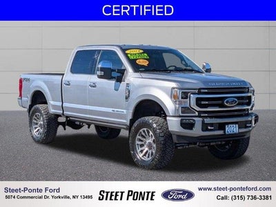 2021 Ford F-350 Super Duty 4X4 Platinum 4DR Crew Cab 6.8 FT. SB SRW Pickup