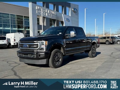 2022 Ford F-350 Super Duty 4X4 Platinum 4DR Crew Cab 8 FT. LB SRW Pickup