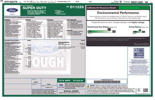 2022 Ford F-350 - $53,699
