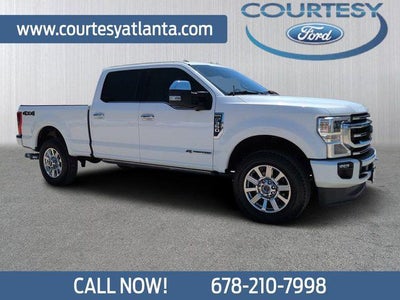 2022 Ford F-350 Super Duty 4X4 Platinum 4DR Crew Cab 8 FT. LB SRW Pickup