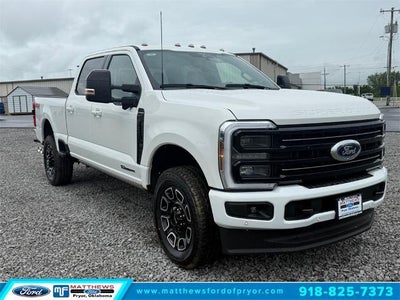 2025 Ford F-350 Super Duty 4X4 Platinum 4DR Crew Cab 6.8 FT. SB SRW Pickup