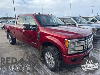 2019 Ford F-350 Super Duty 4X4 Platinum 4DR Crew Cab 6.8 FT. SB SRW Pickup