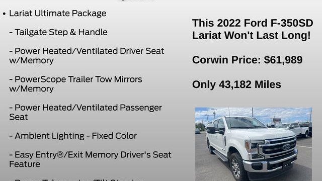 2022 Ford F-350 Super Duty XL