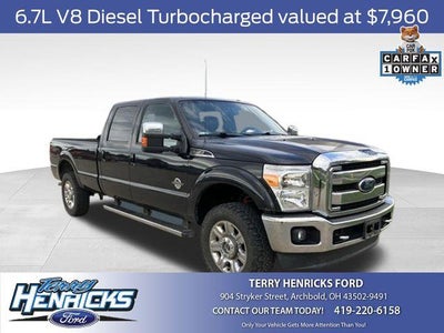 2012 Ford F-350 Super Duty 4X4 Lariat 4DR Crew Cab 6.8 FT. SB SRW Pickup