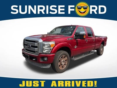 2014 Ford F-350 Super Duty 4X4 Platinum 4DR Crew Cab 6.8 FT. SB SRW Pickup