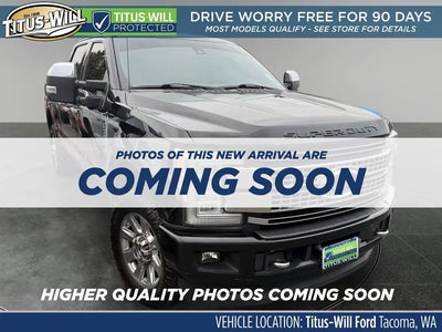 2017 Ford F-350 Super Duty 4X4 Platinum 4DR Crew Cab 8 FT. LB SRW Pickup