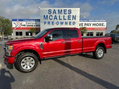 2021 Ford F-350 Super Duty 4X4 Platinum 4DR Crew Cab 8 FT. LB SRW Pickup