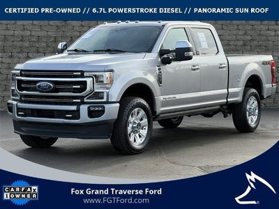 2022 Ford F-350 Super Duty 4X4 Platinum 4DR Crew Cab 6.8 FT. SB SRW Pickup