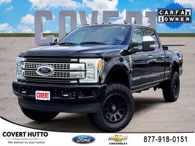 2017 Ford F-350 Super Duty 4X4 Platinum 4DR Crew Cab 6.8 FT. SB SRW Pickup