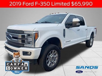 2019 Ford F-350 Super Duty 4X4 Limited 4DR Crew Cab 6.8 FT. SB SRW Pickup