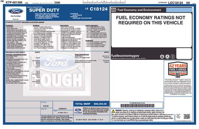 2020 Ford F-350 - $50,180