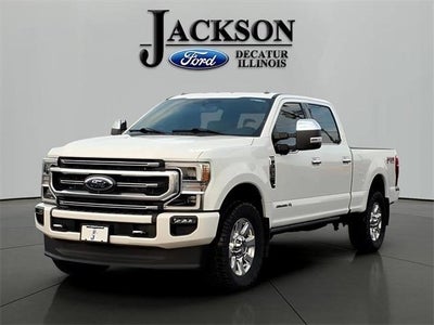 2022 Ford F-350 Super Duty 4X4 Platinum 4DR Crew Cab 6.8 FT. SB SRW Pickup